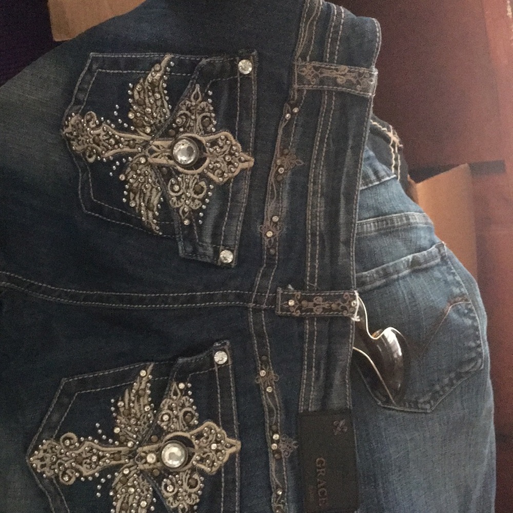 Designed pants